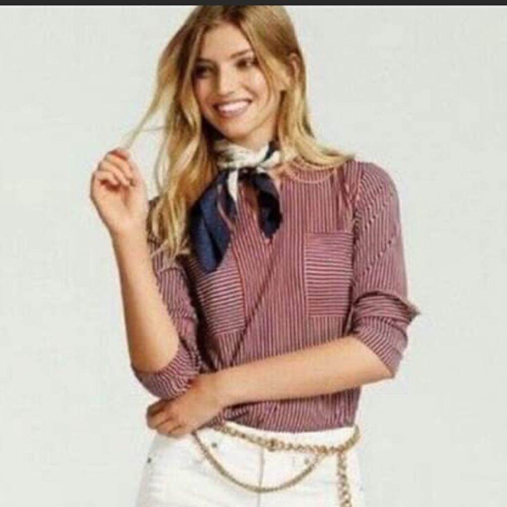 Cabi Striped Franklin Blouse #5335‎